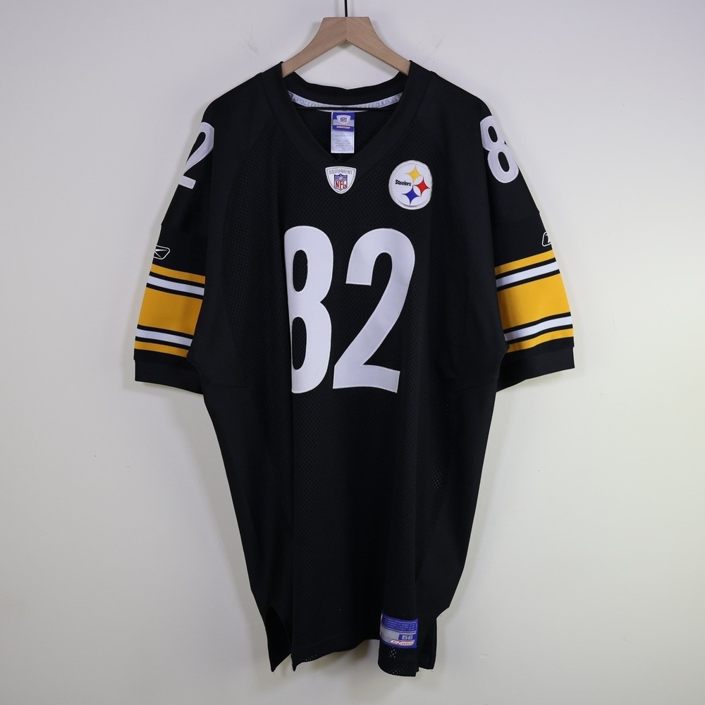 Pittsburgh Steelers Antwaan Randle El NFL Reebok Jersey Size 56 Black Mesh